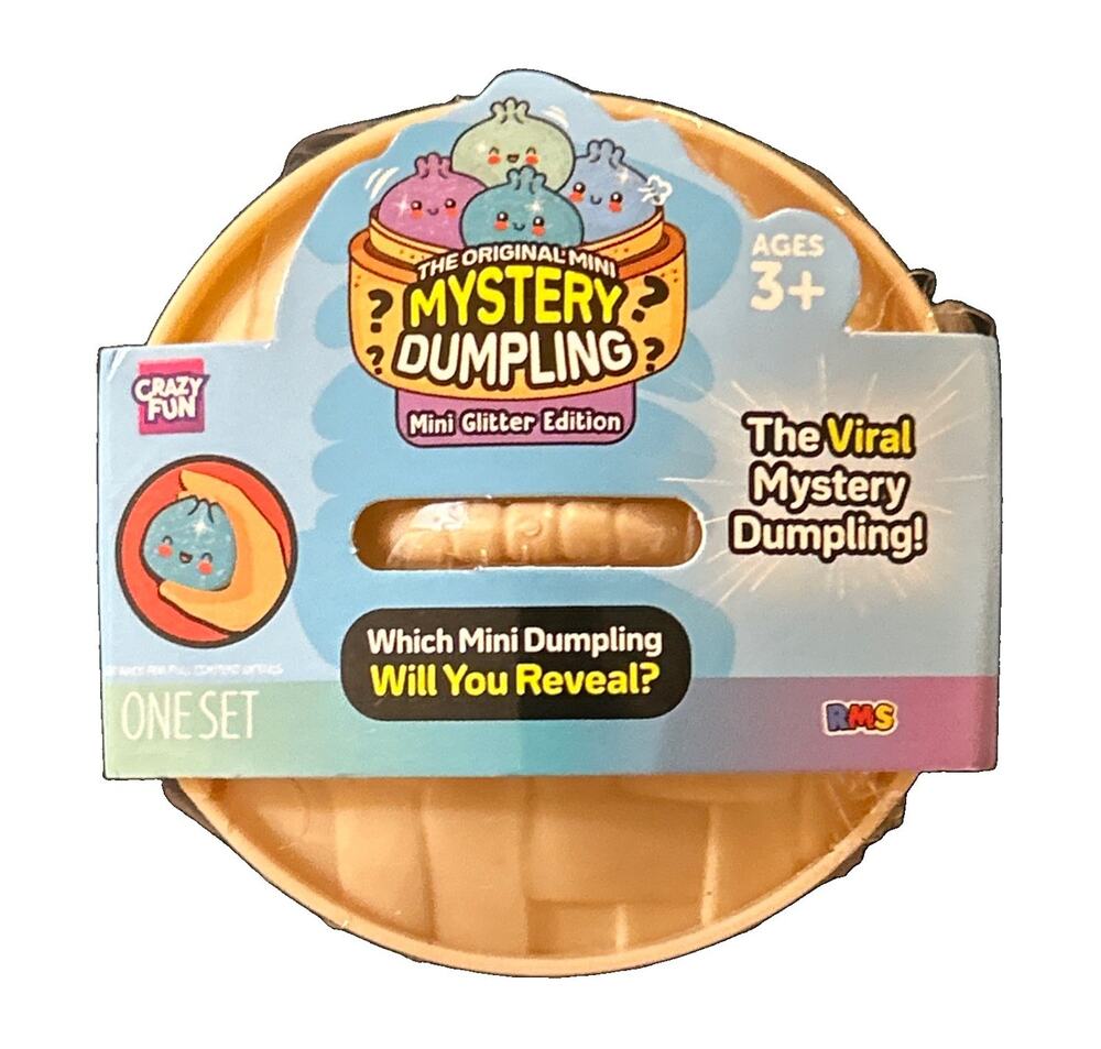 RMS Mystery Dumpling Mini Glitter Edition Crazy Fun New and Sealed